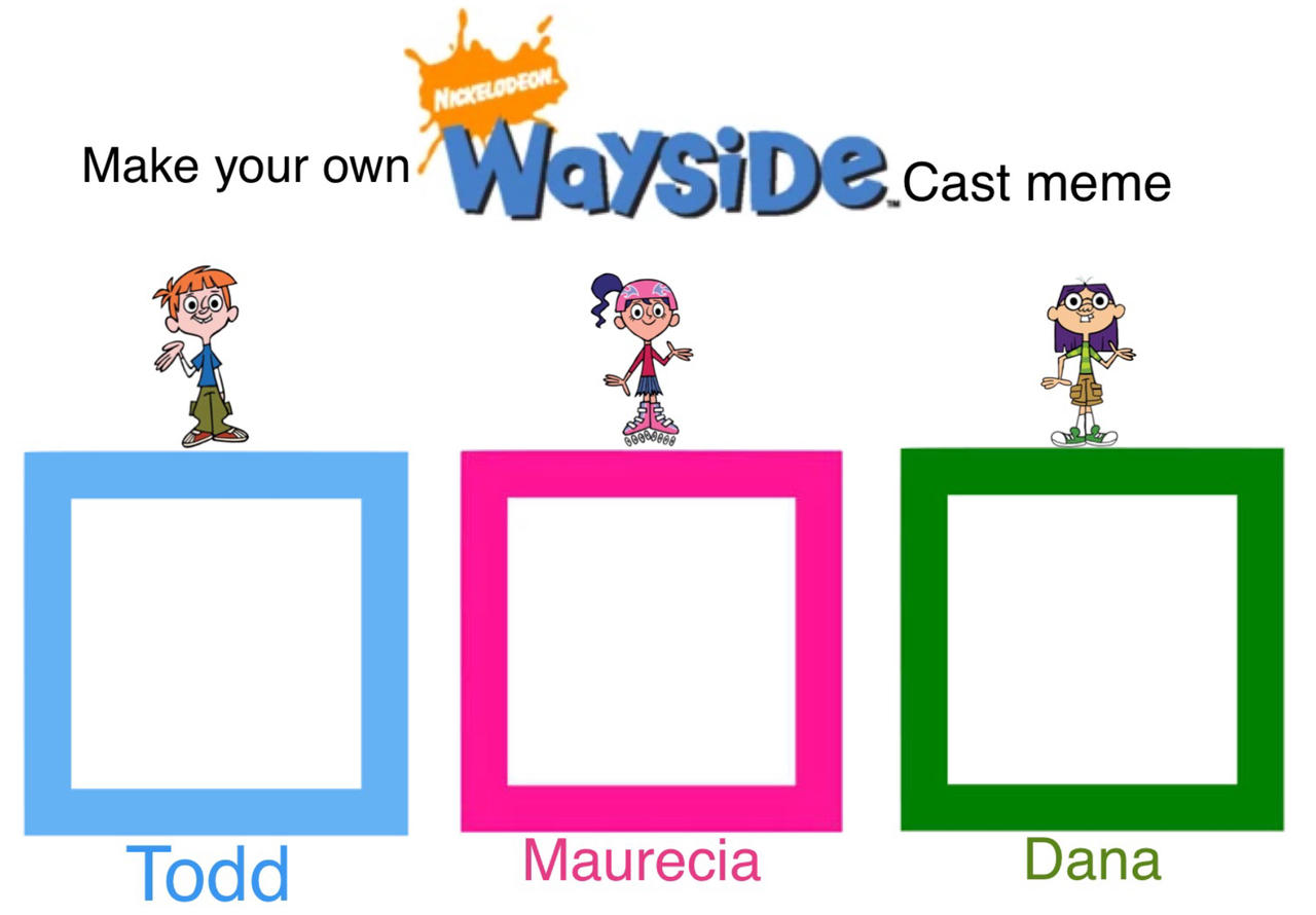 Make your own Wayside Cast meme by LadybugDana2011 on DeviantArt