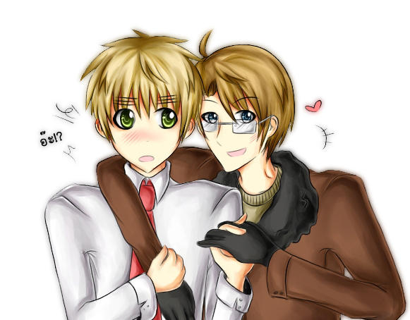 APH : USA x UK by RuminE on DeviantArt