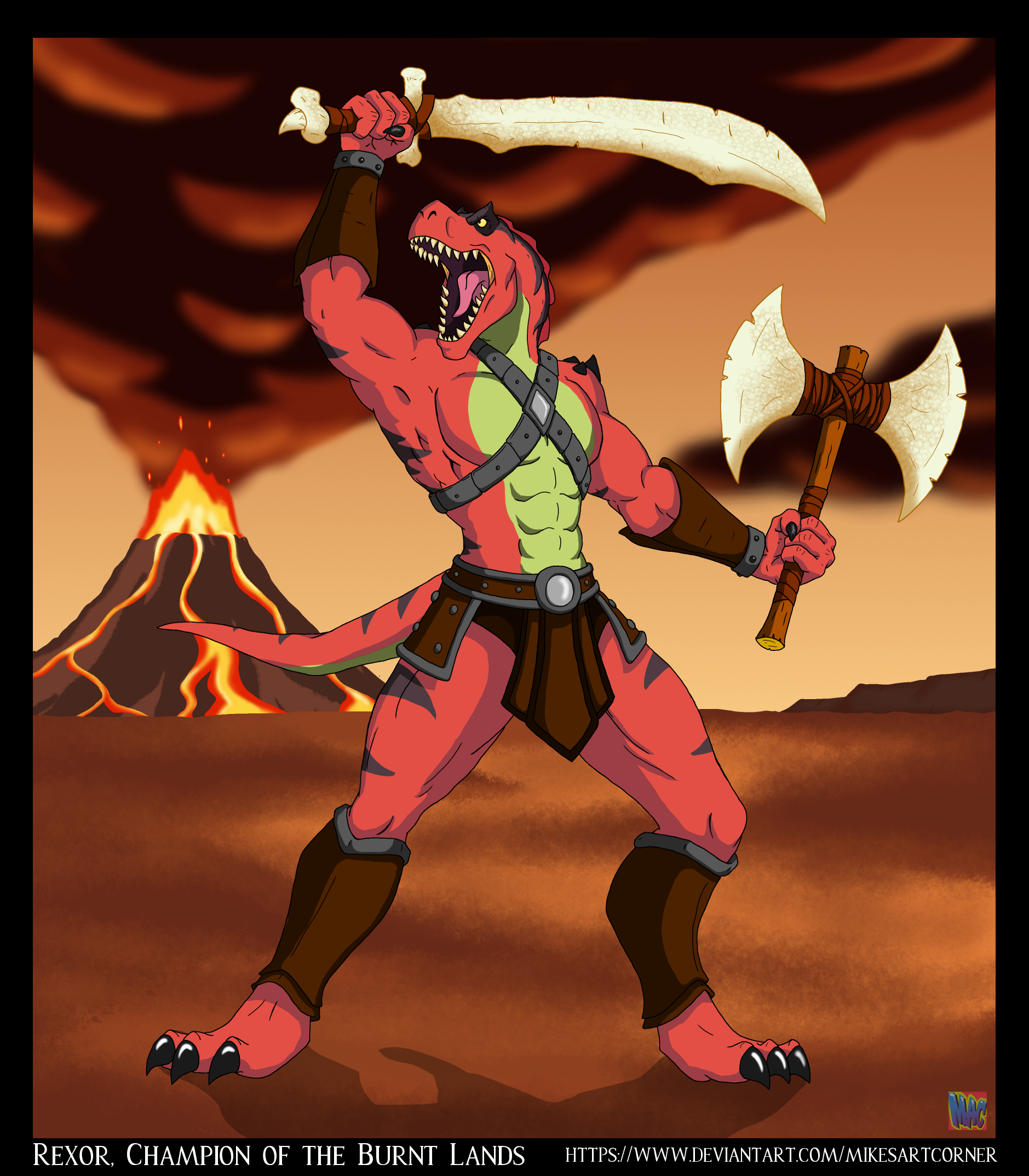 Rexor, Champion of the Burnt Lands