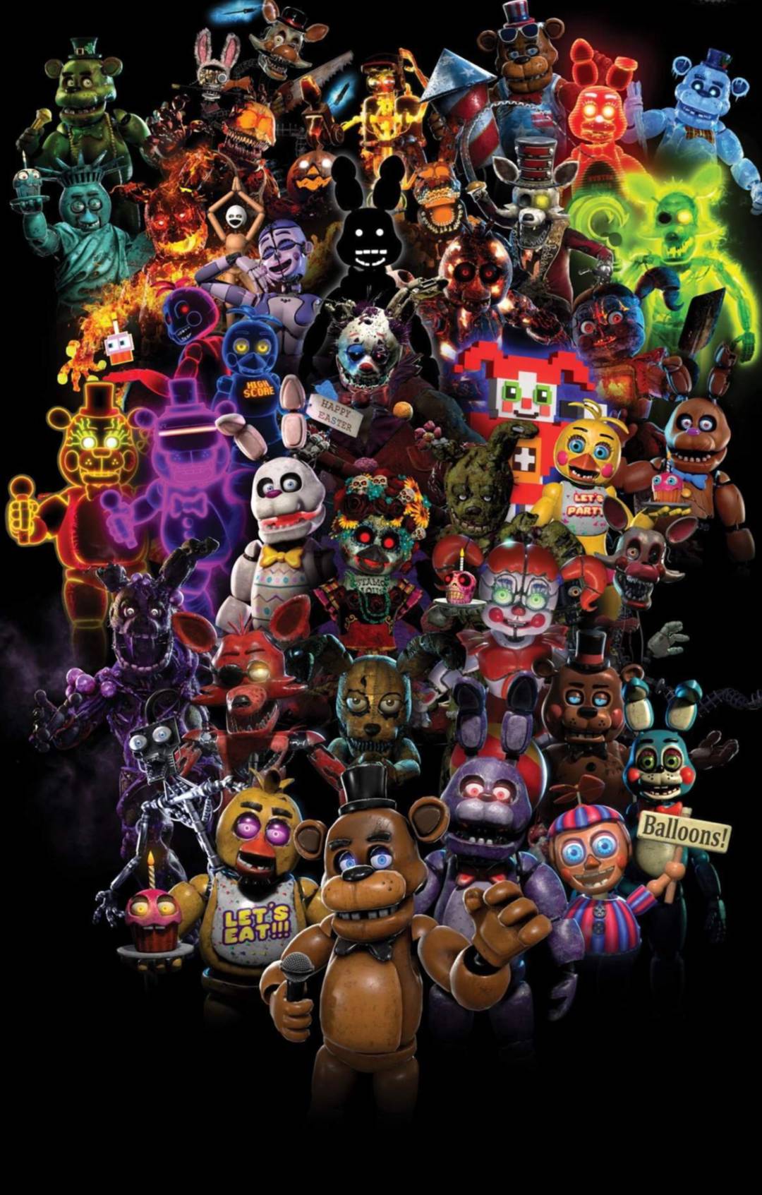 Adventure FNaF AR Animatronics (Chica Skins) by Alexander133Official on  DeviantArt