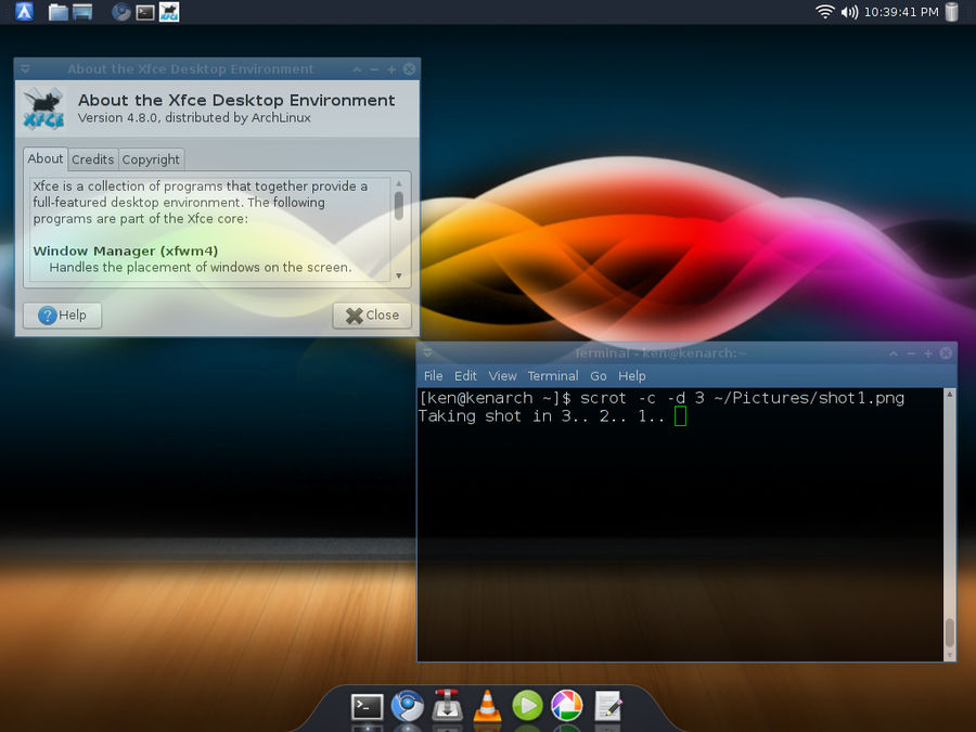 Arch Xfce Customization Arch XFCE 2 by Tatsujin79 on DeviantArt