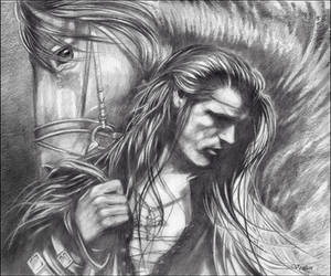 Fingon Before the Battle by Venlian