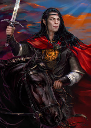 Feanor Noldor King by Venlian