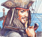 Captain Jack Sparrow by Venlian