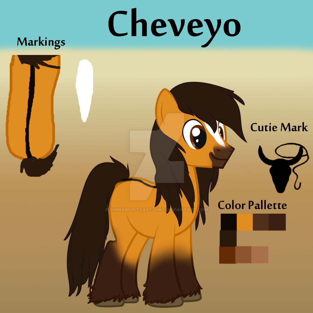 Cheveyo Reference Sheet by CinnamonToast-OwO on DeviantArt