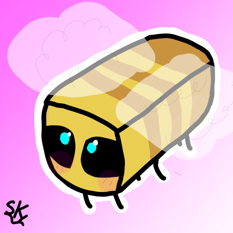 Minecraft Bee Deviantart Minecraft Bee by Polydime on DeviantArt
