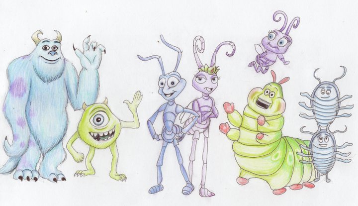 A bugs life vs monsters inc