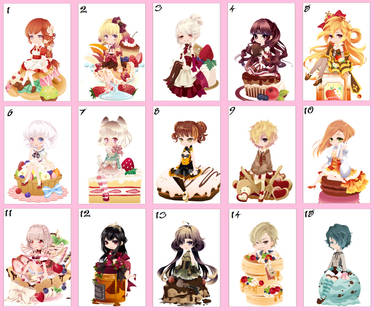 Free wta Adoptables Sweets batch #2 {OPEN}