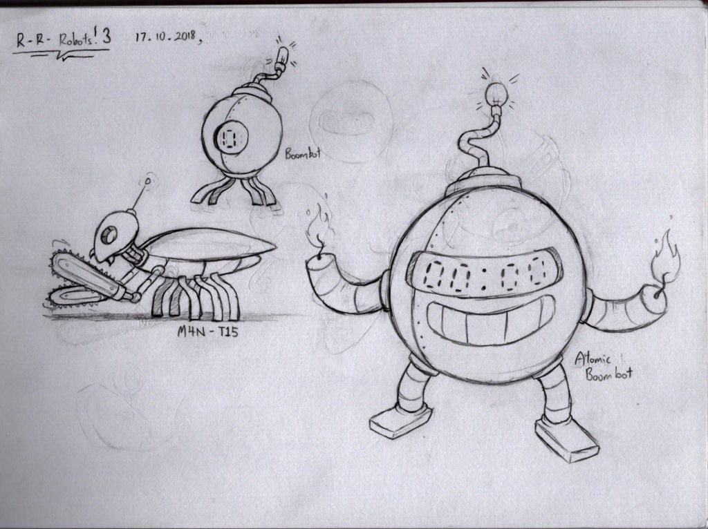 R-R-Robots! 3 by ACupOfCoftea on DeviantArt