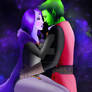 Beastboy and Raven