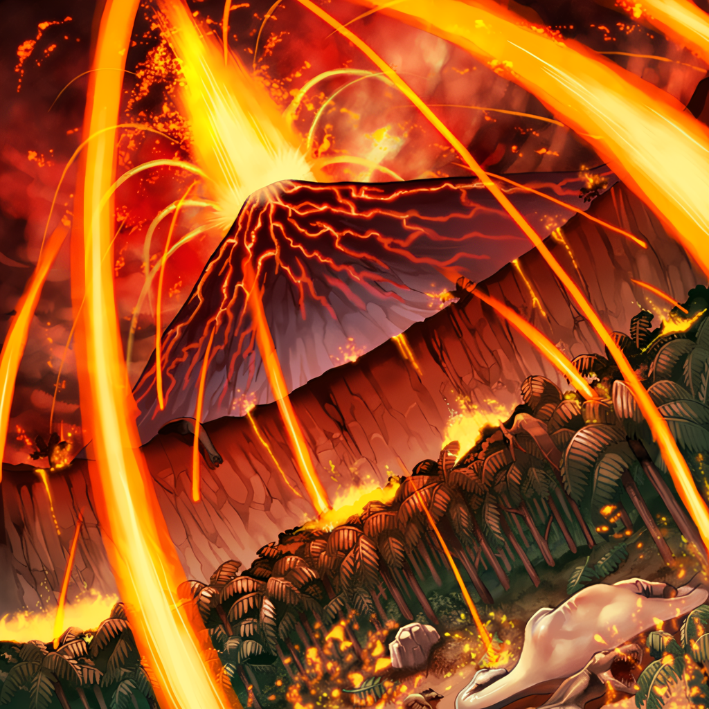 Volcano Deviantart Volcanic Eruption by Gold3nB3ar on DeviantArt