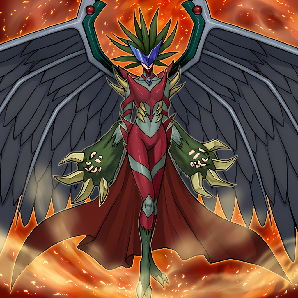 Evil HERO Inferno Wing by Gold3nB3ar on DeviantArt