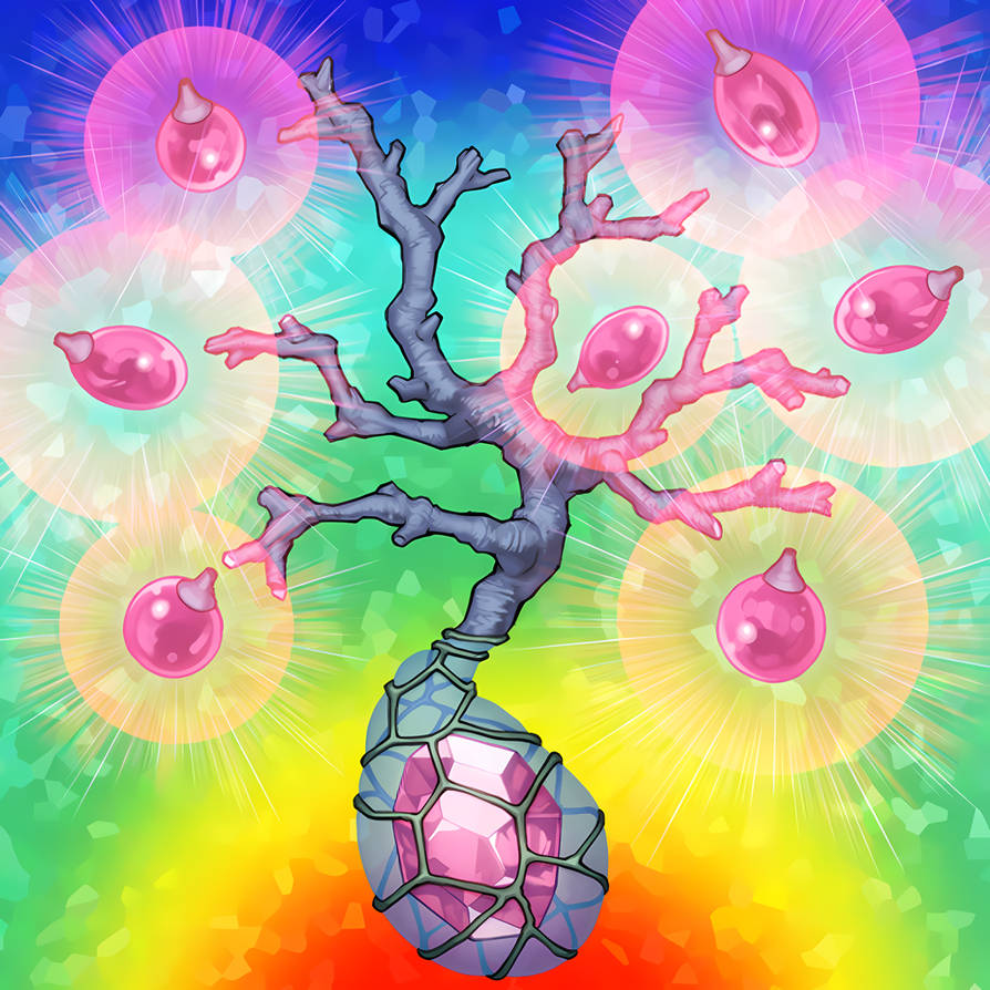 Crystal Tree by Gold3nB3ar on DeviantArt