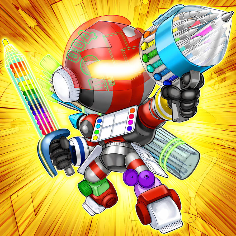 11710 - Deskbot 004 by Gold3nB3ar on DeviantArt