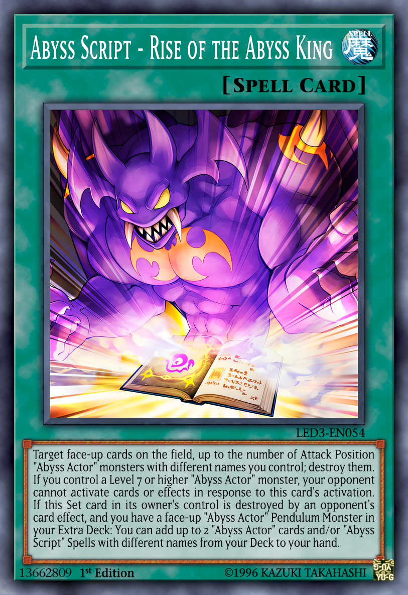 Abyss Script - Rise of the Abyss King by Gold3nB3ar on DeviantArt