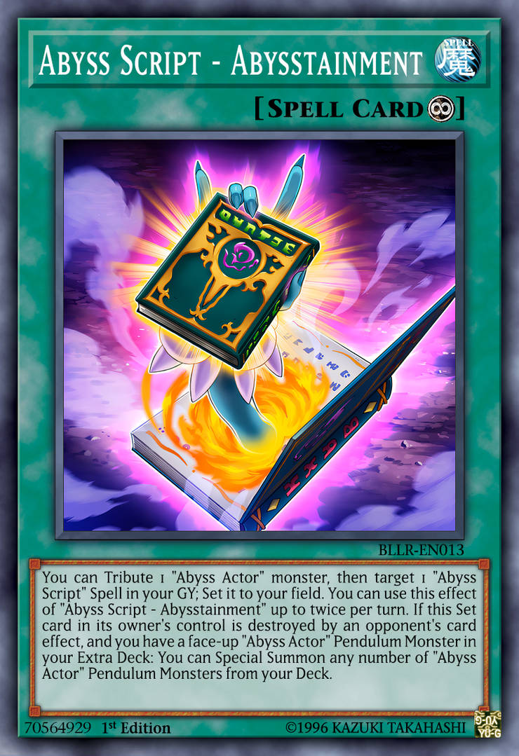 Abyss Script - Abysstainment by Gold3nB3ar on DeviantArt
