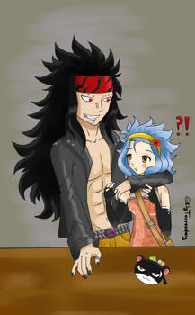 Levy and Gajeel (GaLe)