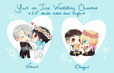 [PREORDER] Yuri on Ice Wedding Charms