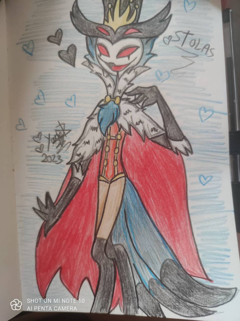 How Draw Stolas Stolas Goetia tradicional drawing by angelqueen78 on DeviantArt