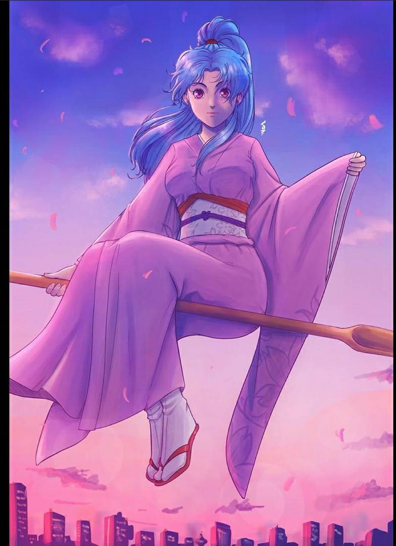 Download Botan - The Guide To The Spirit World From Yu Yu Hakusho Wallpaper