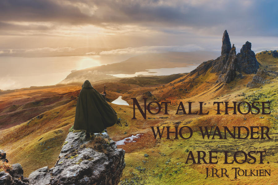 Not All Those Who Wander by slight-art-obsession