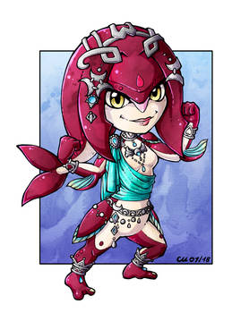 Chibi Mipha (TLoZ) *colored*