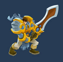 Garen League of Legends (color)