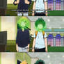 Hypno quirk practice on Deku and Denki (MHA)