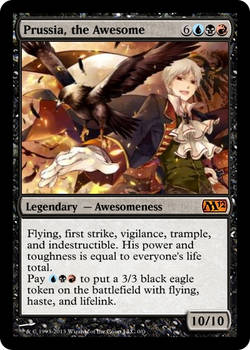 Prussia, the Awesome (mtg card)