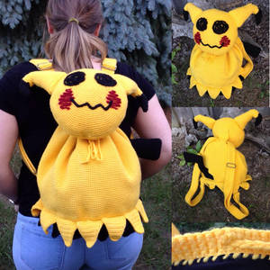 Mimikyu Backpack! by Vivacia18