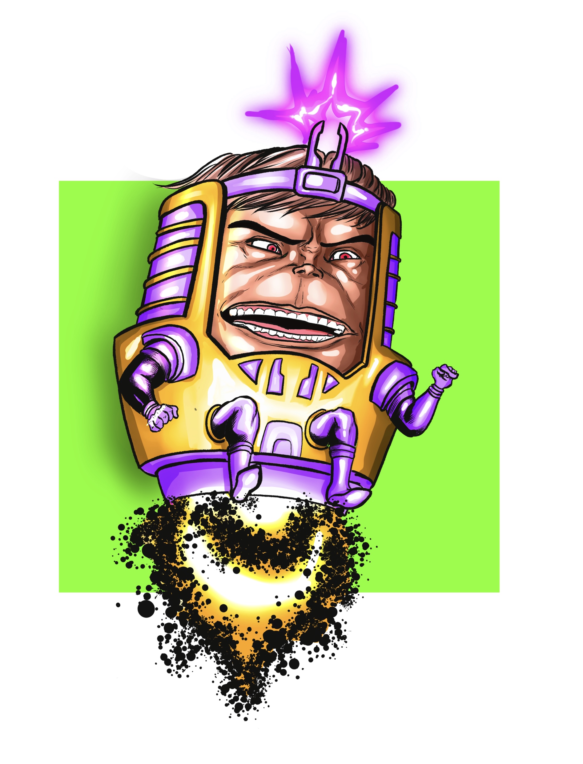 MODOK by ArtDoesAaron on DeviantArt
