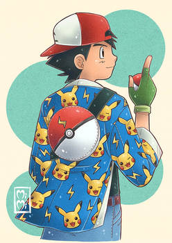 .pokemon / ash ketchum from pallet town