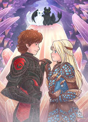 .httyd3 / hiccup and astrid