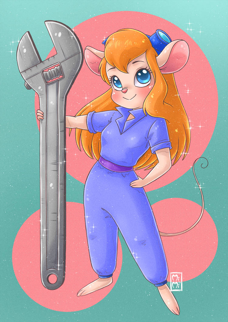 .rescue rangers / gadget by princessmimoza on DeviantArt