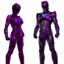 Purple Power Rangers PNG