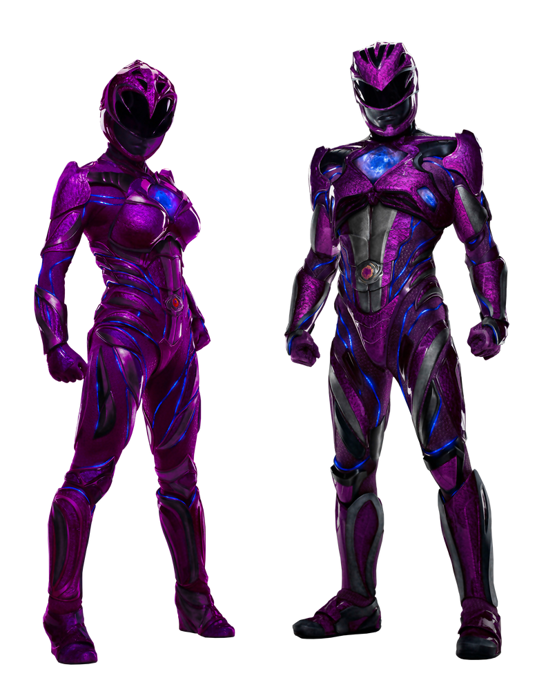 Purple Power Rangers PNG by DestructoEvolution on DeviantArt