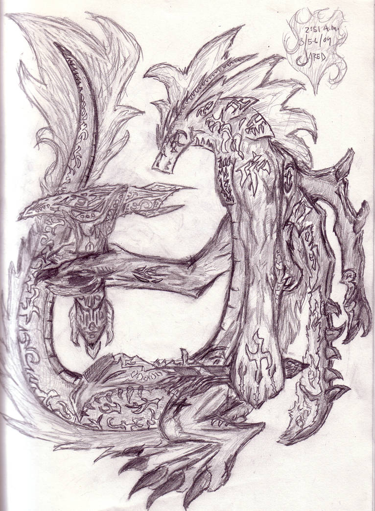 Rune Dragon by Difaol on DeviantArt