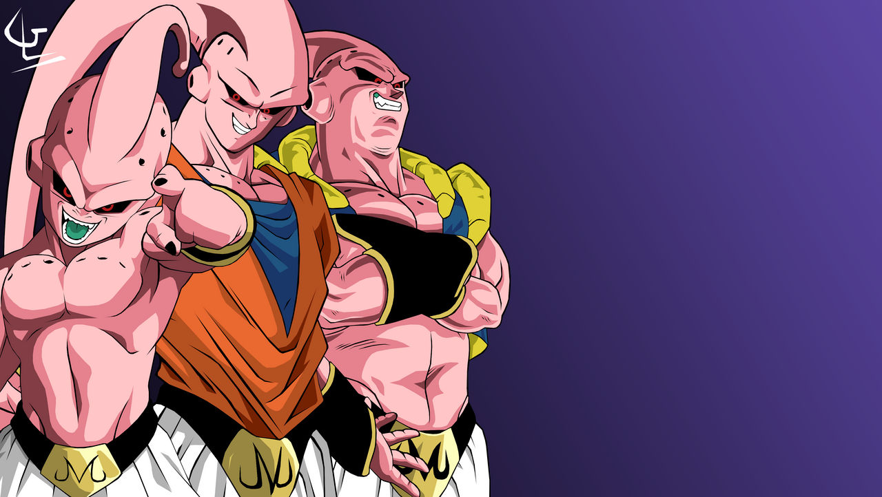 Majin Buu Forms 2 by Glarak on DeviantArt