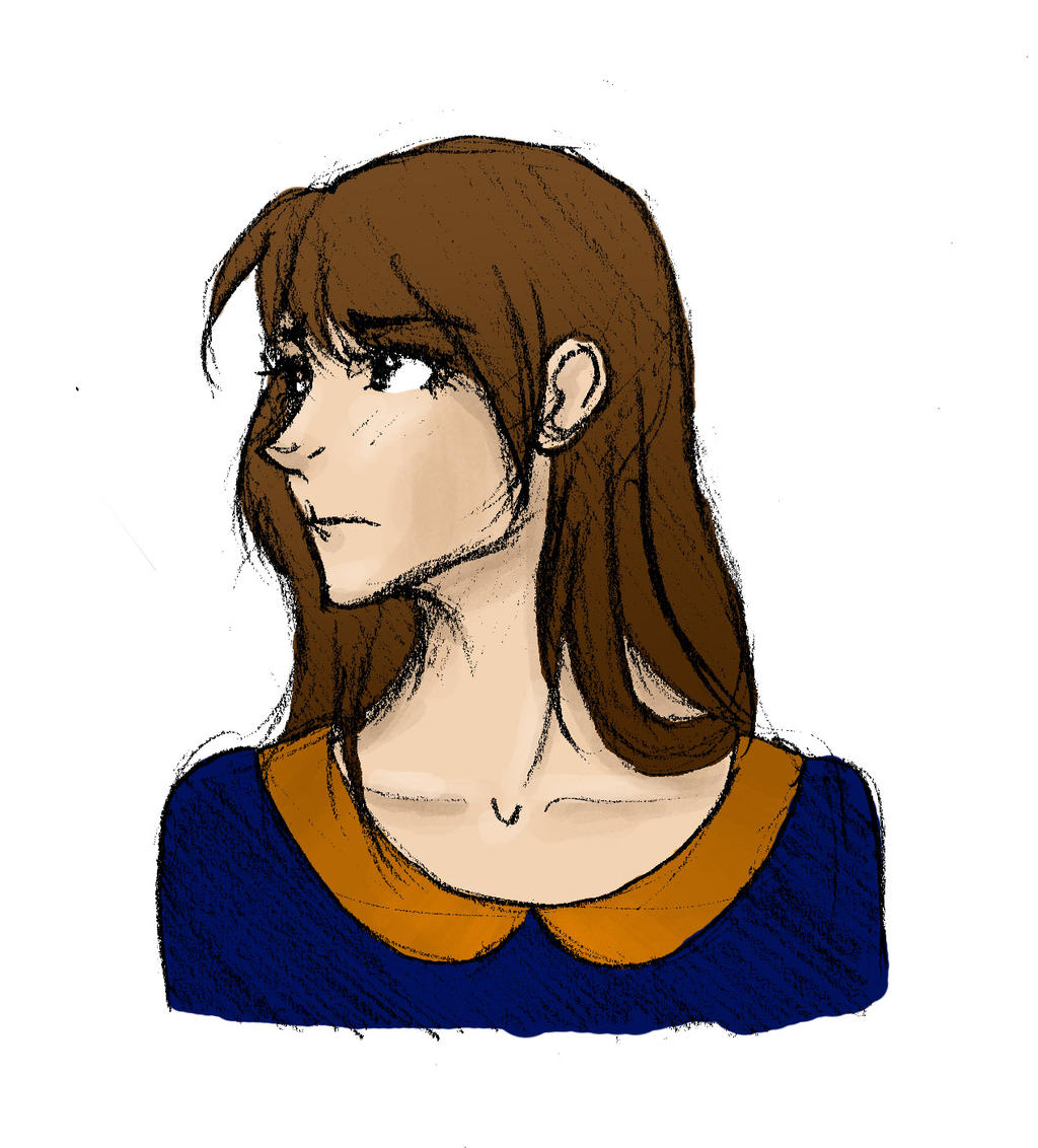 Flusthered Flustered Girl by ArtOfNichelle on DeviantArt