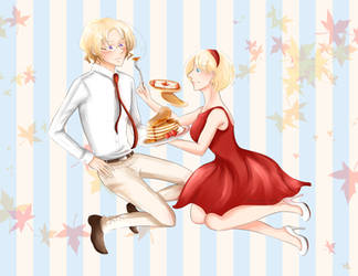 Hetalia - Pancake Day