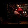 mr. incredible rips his suit 