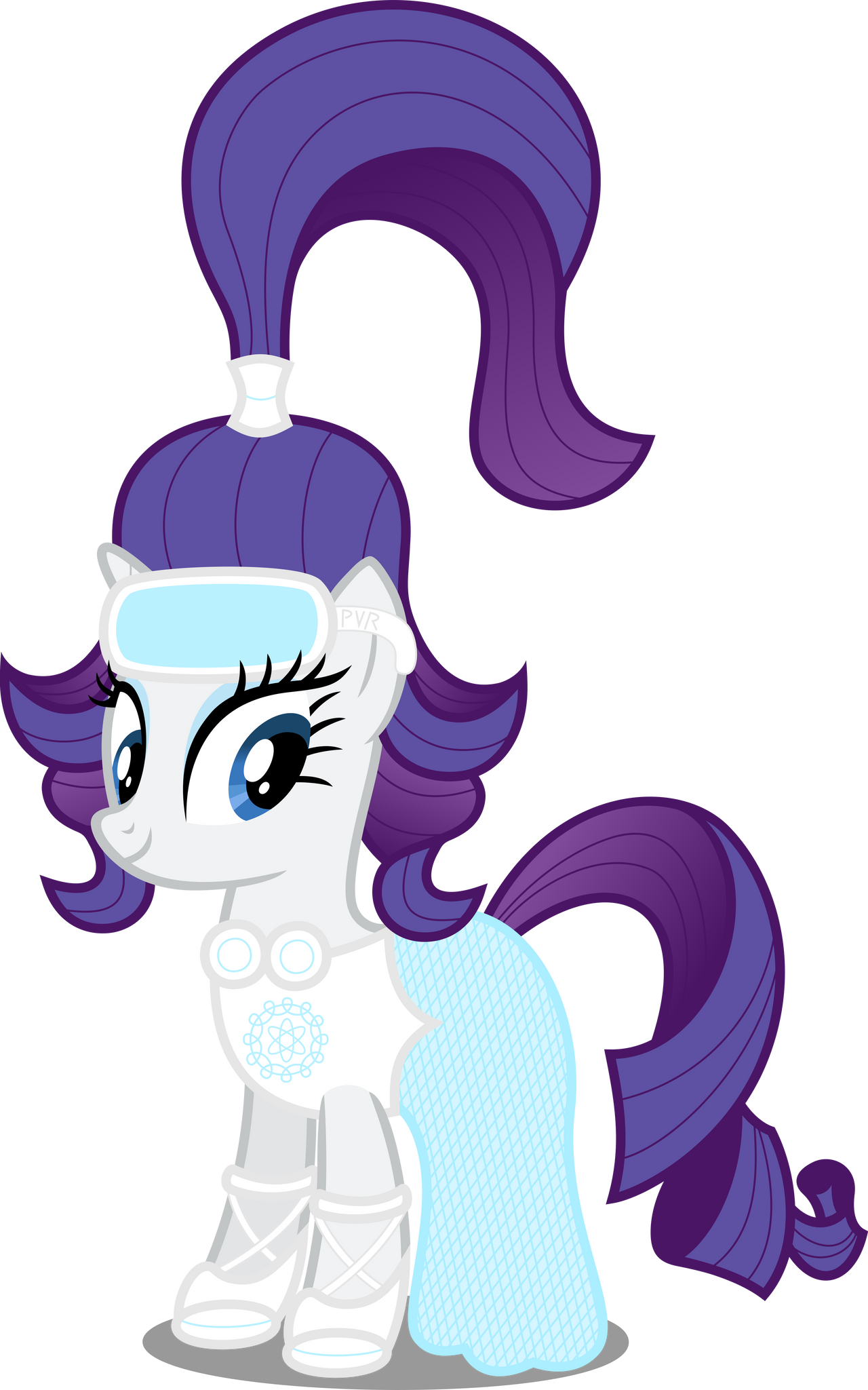 Deviantart Future Rarity Ponies of the Future - Rarity by AtomicMillennial on DeviantArt