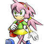 Young Amy Rose redesign