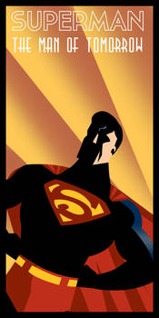 Superman Art Deco