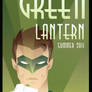 GREEN LANTERN art deco