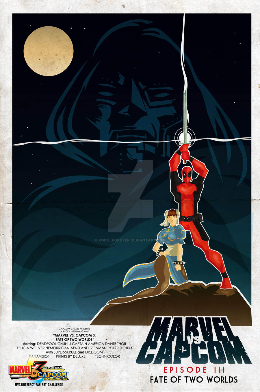 MARVEL vs CAPCOM 3 poster by rodolforever on DeviantArt