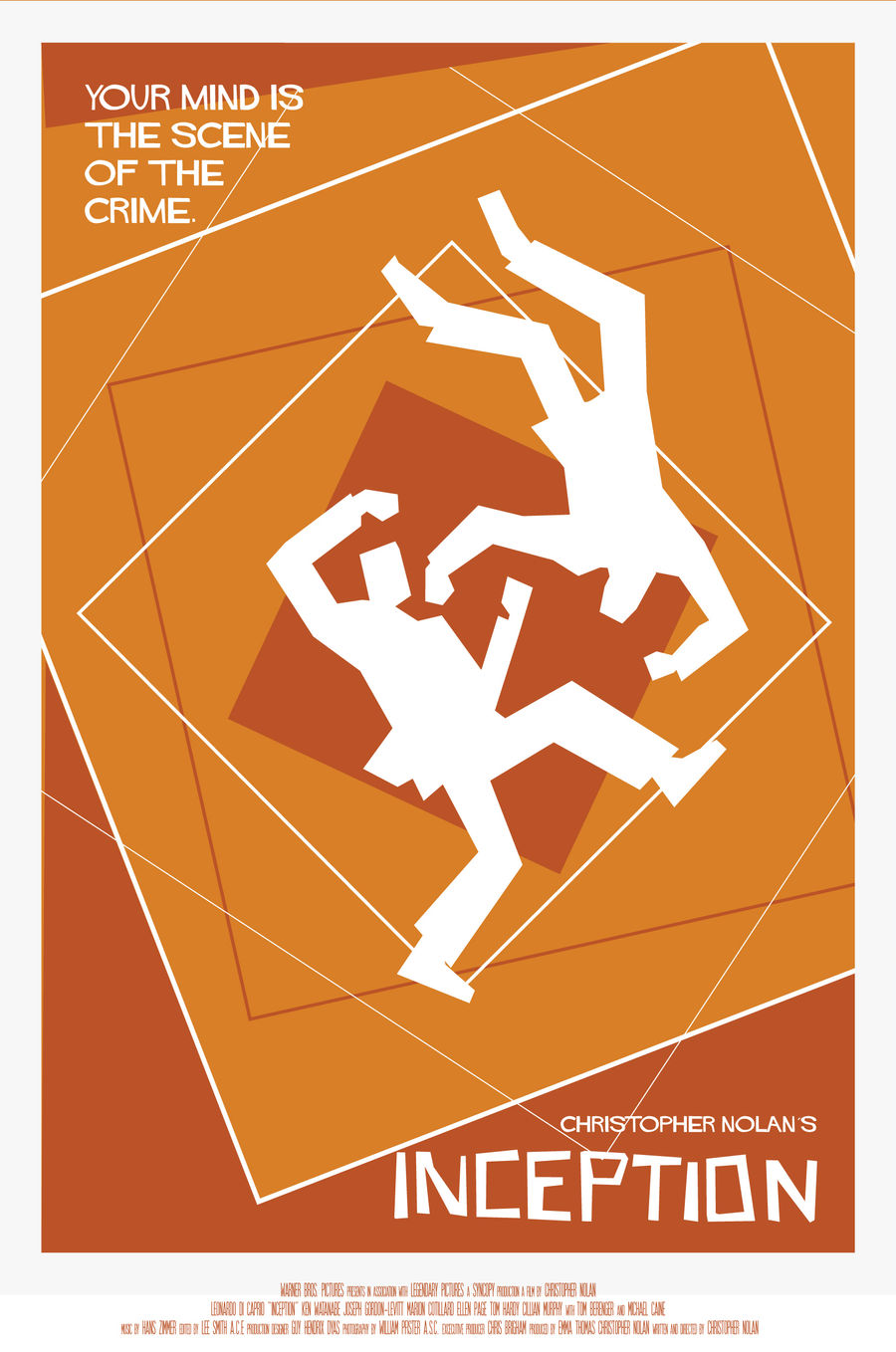 INCEPTION poster B v2 by rodolforever