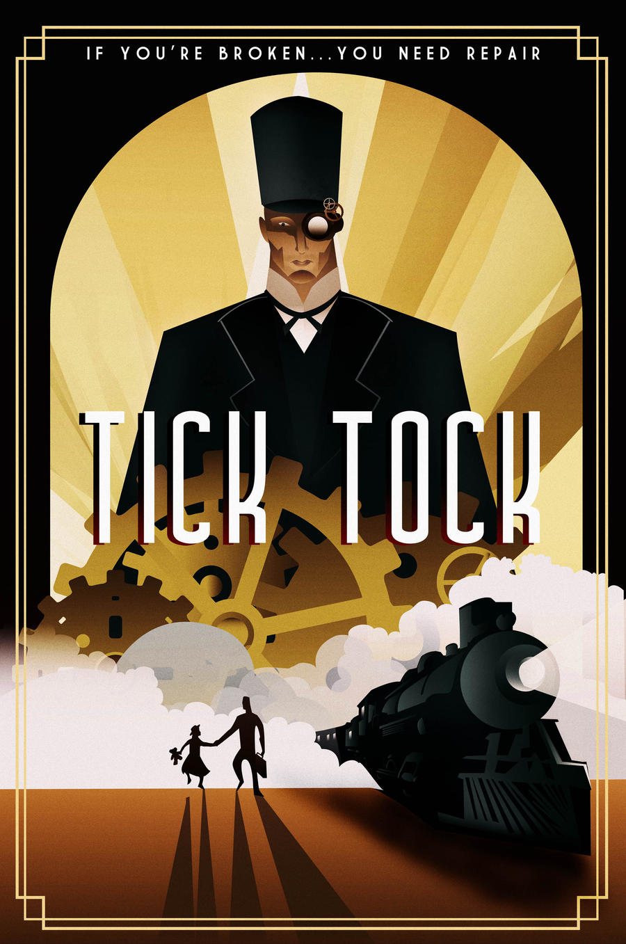TICK TOCK movie poster by rodolforever