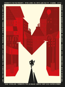 Fritz Lang M poster