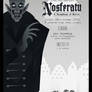 Nosferatu  poster (FOR SALE)